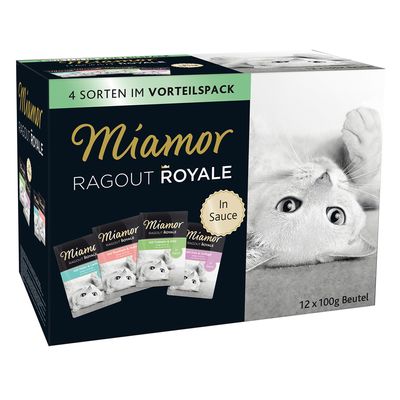 Confezione di prova mista Miamor Ragout Royale 12 x 100 g