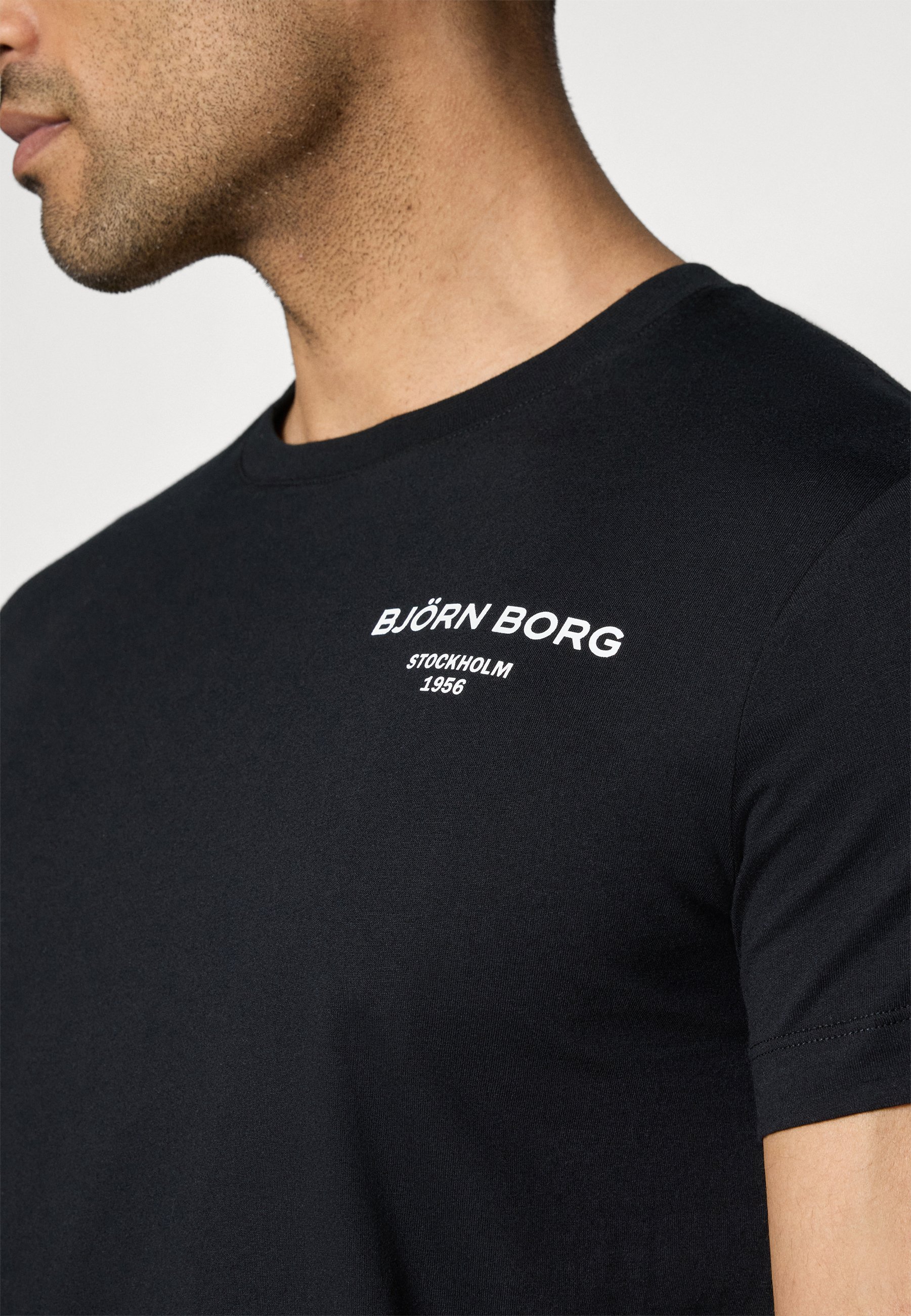 Björn Borg ESSENTIAL - Basic T-shirt - zwarte schoonheid