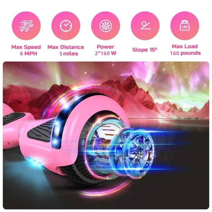 Hoverboard HY-A02C de 6,5