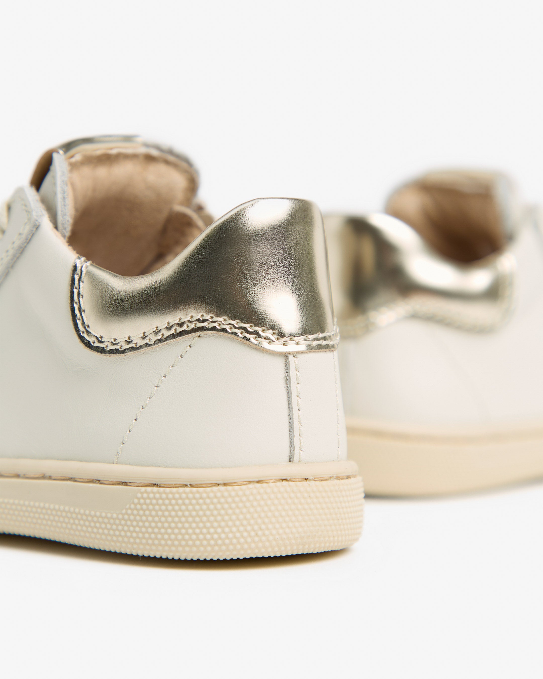  Junior-Sneaker für Mädchen aus Leder und Funktionsmaterial