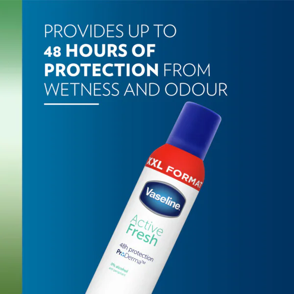 Aerosolový antiperspirant deodorant Vaseline Active Fresh 250 ml