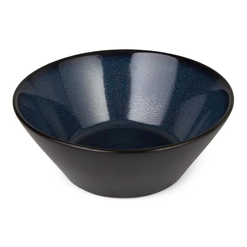 Serveringsskål Tind ø 21x8 cm blå