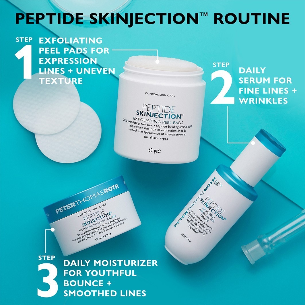 Peter Thomas Roth piling za obraz s peptidi Skinjection™ - 1 kos