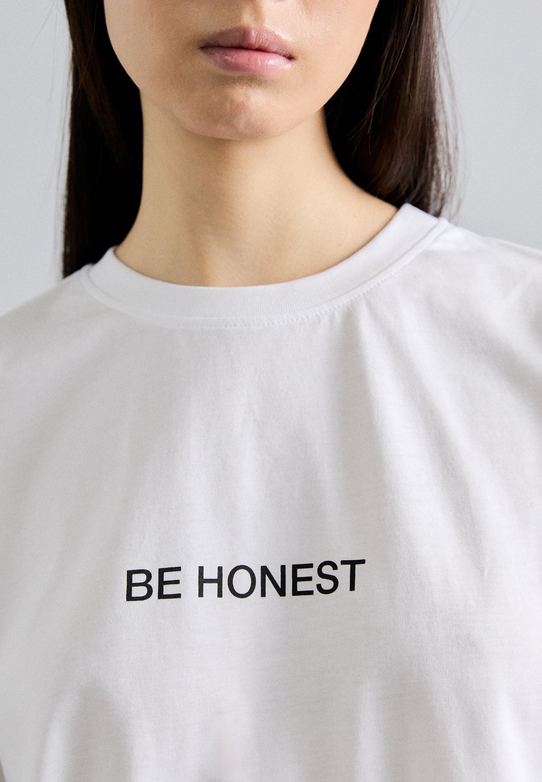 T-shirt à slogan Victoria Beckham - Imprimé - Blanc