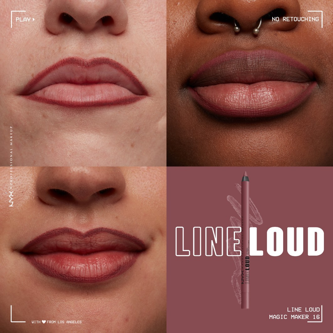 NYX Professional Makeup Lipliner Line Loud svinčnik za ustnice - 1,2 g
