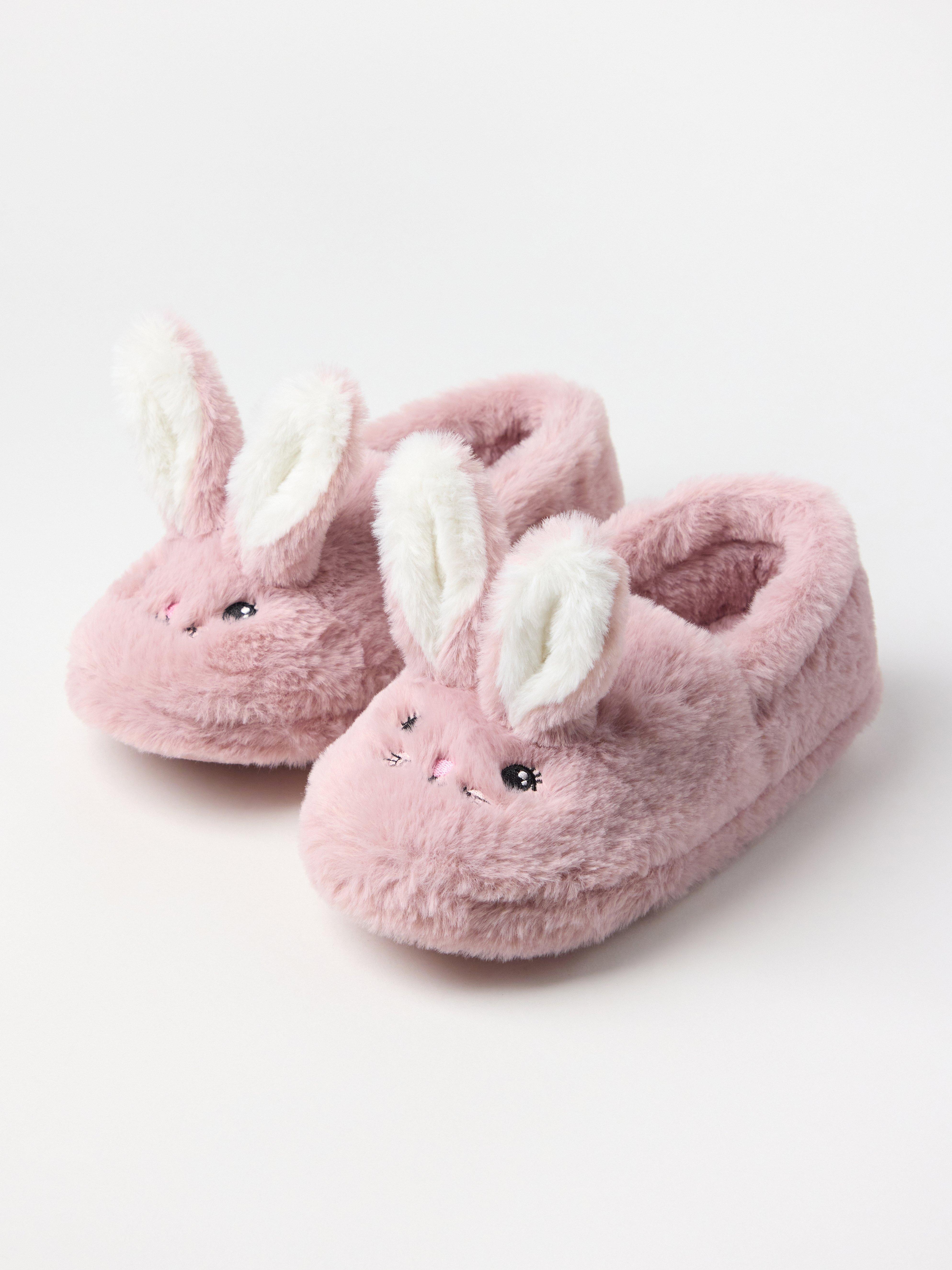 Tofflor pölyinen pinkki