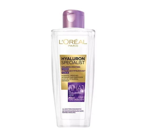 L'Oréal Paris Hyaluron Specialist wypełniająco-wygładzający tonik 200 ml