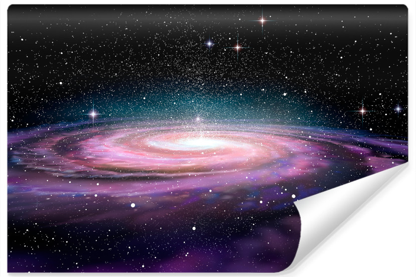 Fototapeta GALAKTYKA Gwiazdy Kosmos 3D 90x60cm