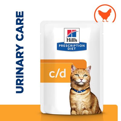 Hill's Prescription Diet Feline c/d Multicare Urinary Care - Kylling