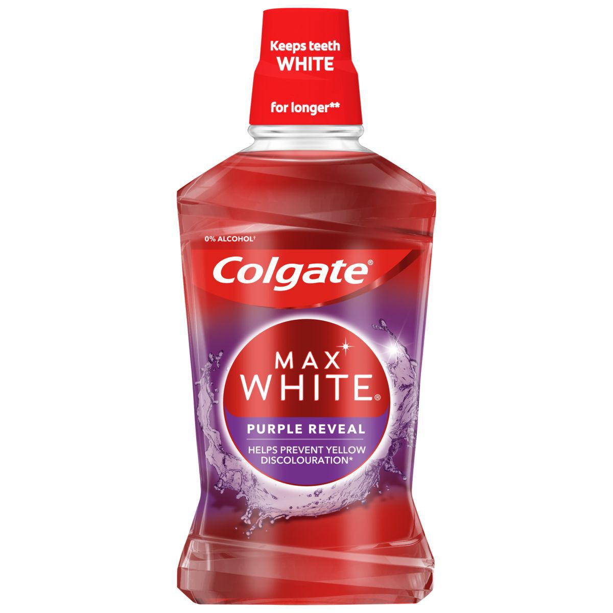 Colgate Max Weiß-Lila Reveal