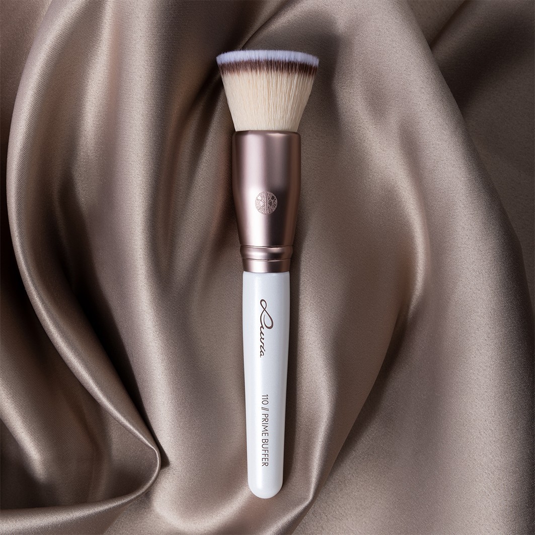 Luvia štetec na podkladový make-up - vegánsky základný leštiaci pufr - 1 kus