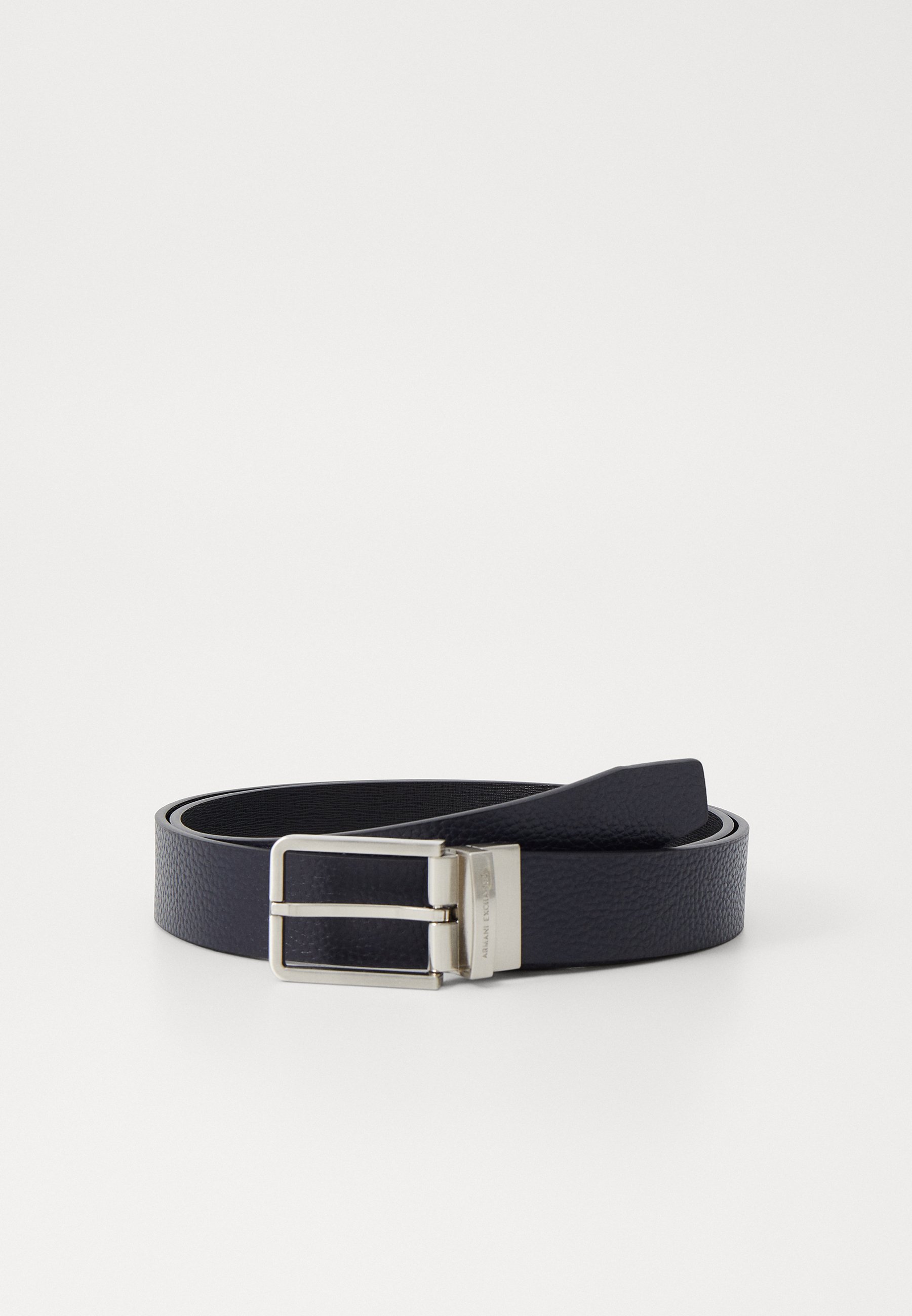 Armani Exchange MODERIEM UNISEX - Riem - zwart/marineblauw