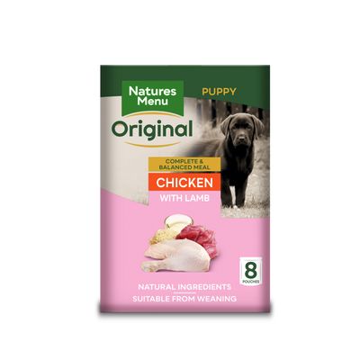 Natures Menu Original Beutel Welpen Huhn mit Lamm