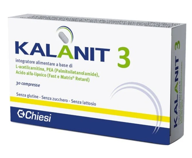KALANIT Kalanit 3 1470 mg 30 comprimidos Suplemento alimentar para o sistema nervoso e fadiga