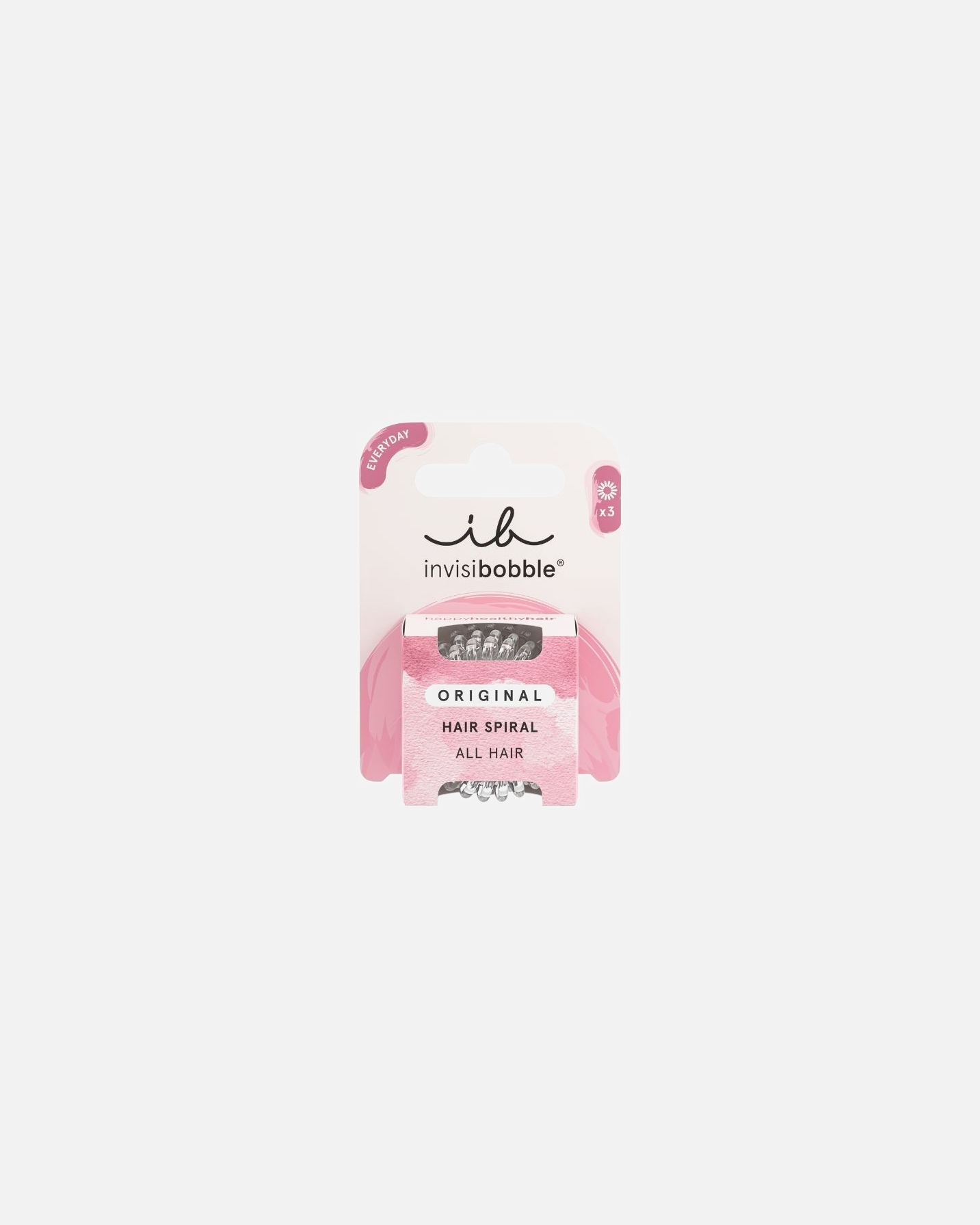 Élastique à cheveux transparent Invisibobble Everyday - 1 pièce