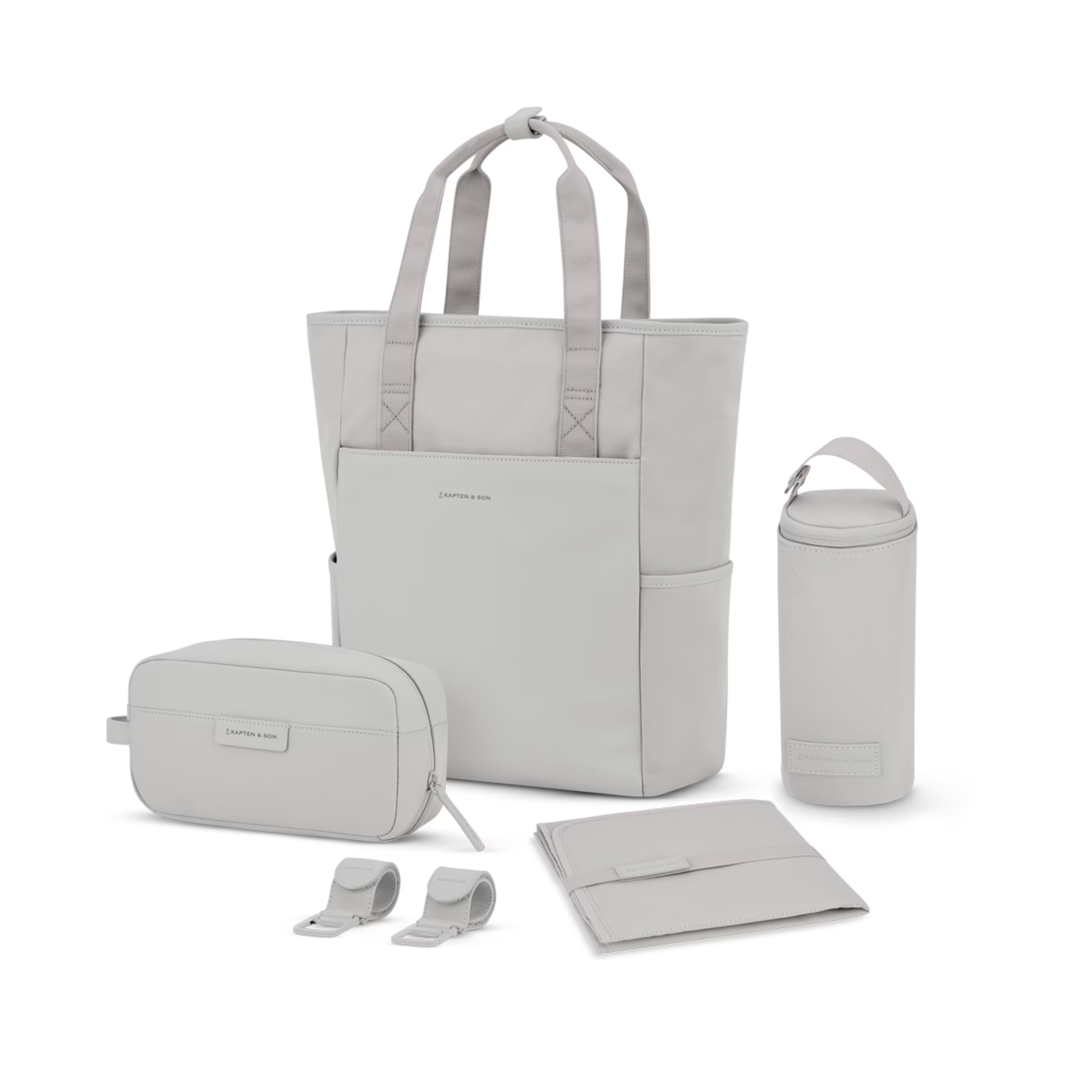 Sac à dos à langer Lindby gris