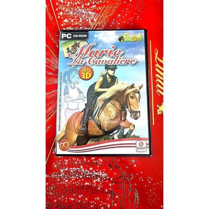 Gioco per PC su CD-ROM – Marie the Rider – Simulazione equestre 3D – Cavalli, dressage e competizioni – Adatto a tutte le età