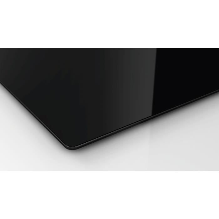 Bosch PKF611BB8E 60 cm Keramikkochfeld – Bedienelemente vorne – Rahmenlos – Zwei Kochzonen – Schwarz