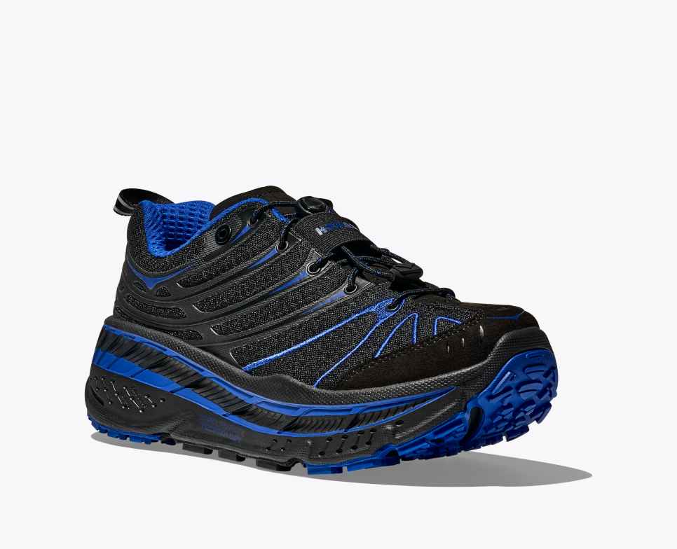 HOKA Stinson Evo OG Black / Ultramarine