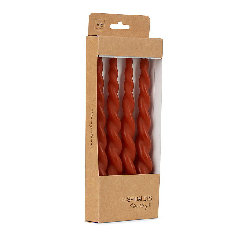 Vie Selected spiraalivalaisin 4 kpl 24 cm ruoste