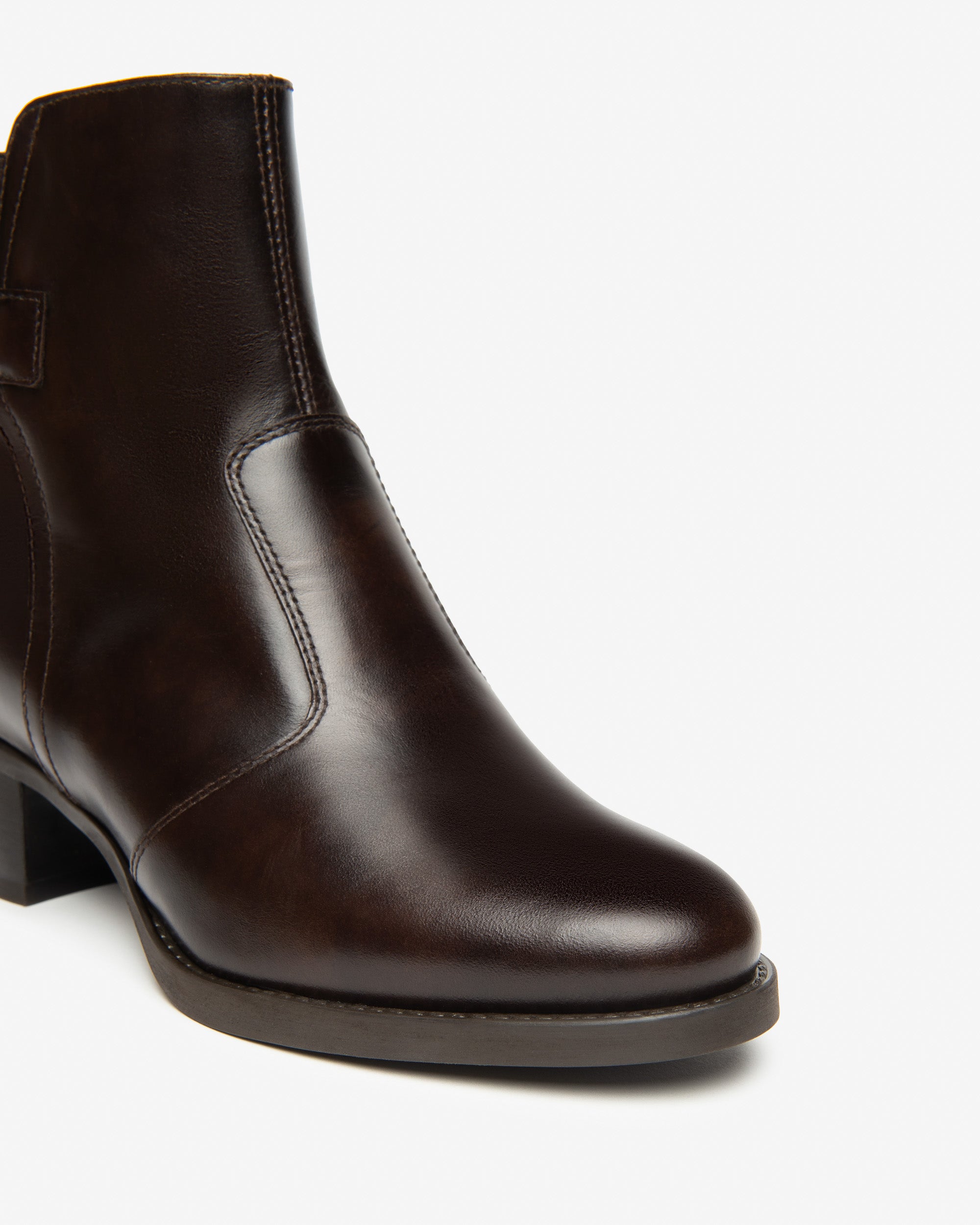  Damen-Ankle-Boots aus Leder