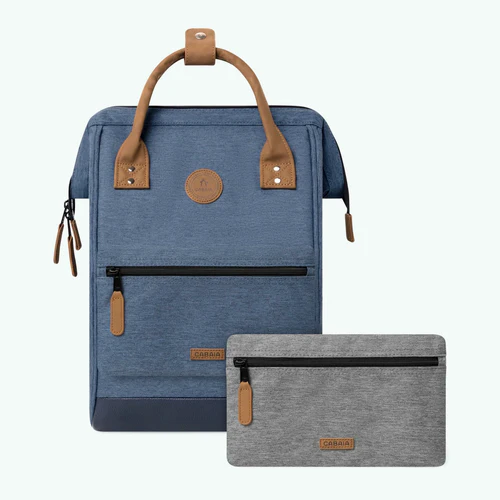 Cabaia Zateplený batoh Adventurer Medium Paris, šedý