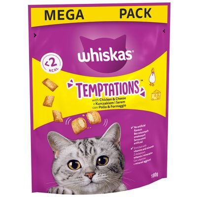 Whiskas Temptations Maxi Pack 180g