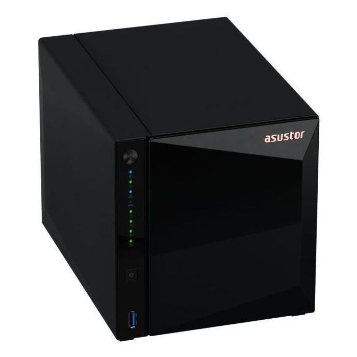 Server NAS - ASUSTOR - AS3304T v2 Drivestor 4 Pro Gen2 - Quad-Core 1.7GHz - 2GB DDR4 - 2.5GbE - 4 alloggiamenti