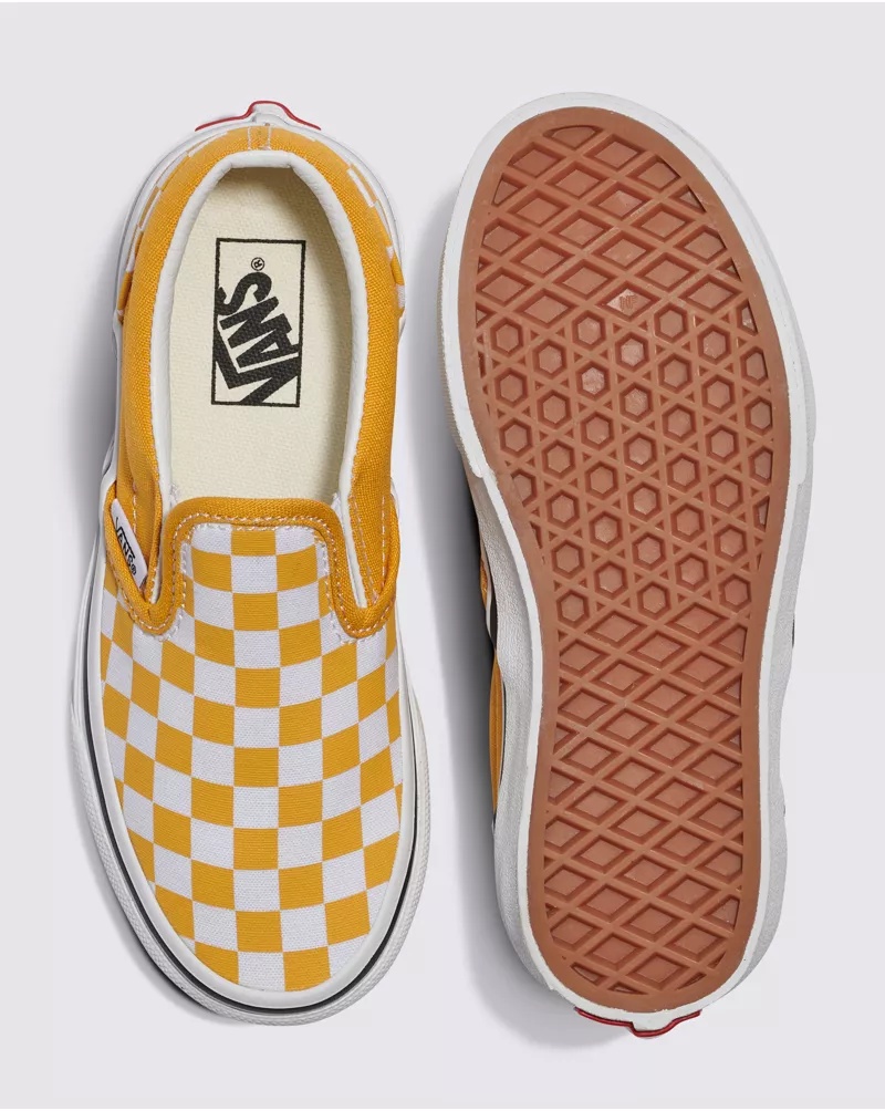 Kids Classic Slip-On Checkerboard Shoe