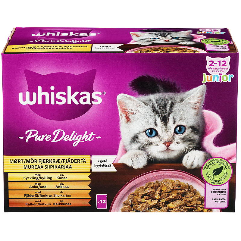 Mars Kattenvoer 12x85 g Vogelmix Junior Whiskas