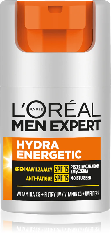 Creme facial hidratante L'Oréal Paris Men Expert Hydra Energetic para pele cansada