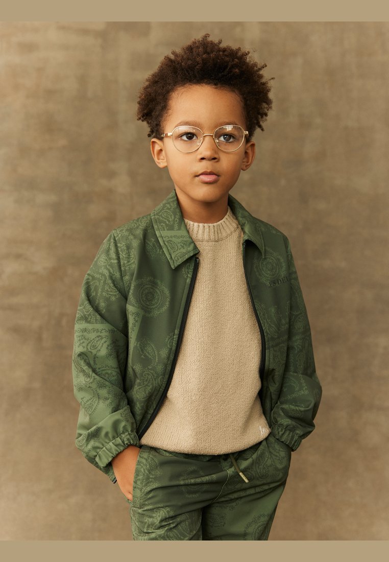 Les Deux BRAD Rundhals-Pullover Unisex - Dunkelsand