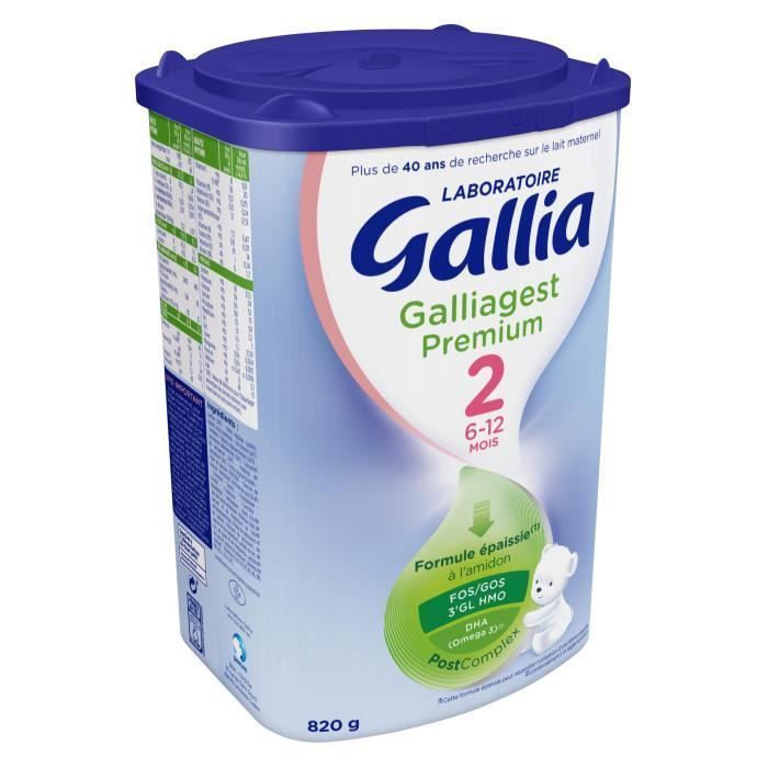 Leite Gallia Galligest Premium de 2ª Idade 820g