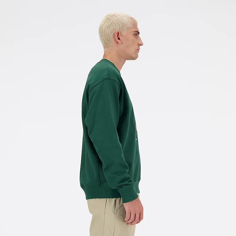 Camiseta Homme Athletics Sport Style Crew - VERDE NOTURNO