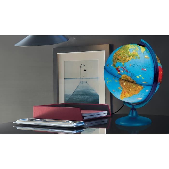 Globo iluminado ARCA de 25 cm com ilustrações para crianças - TECNODIDATTICA