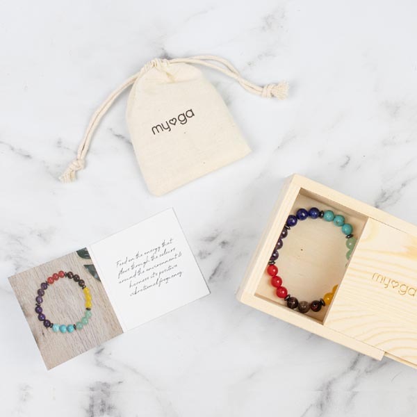 Myga Chakra Perlenarmband