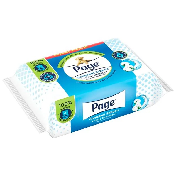 Page Fresh and Clean vlažni toaletni papir<br>74 komada