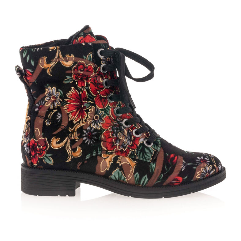 Mehrfarbige Damenstiefel / Stiefeletten