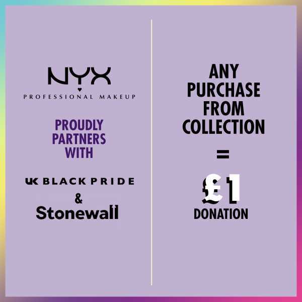 Nyx Professional Makeup Pride øyenmaling - Sun Gaze