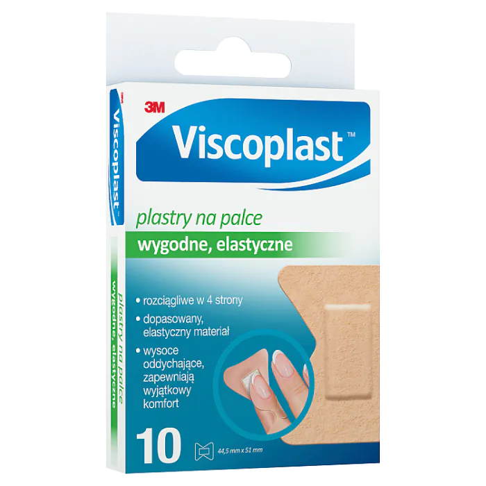 Viscoplast, Plastry na palce, 4,45x5,1cm