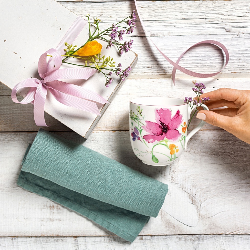 Villeroy & Boch Mariefleur Basic krūze ar rokturi - 1 gab.
