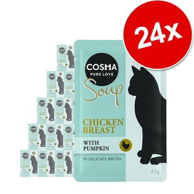 Cosma Soep Bewaarverpakking 24 x 40 g