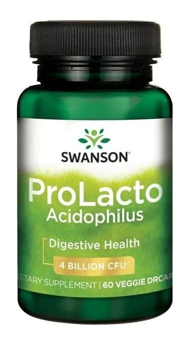Swanson Probiotic Prolacto Acidophilus Probiotyk Kapsułki