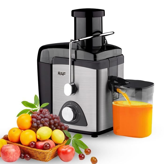 Extracteur de jus - 800W - Extracteur de Jus de Fruits Légumes - Goulotte d'alimentation large -Rendement en jus 99 %-Sans BPA