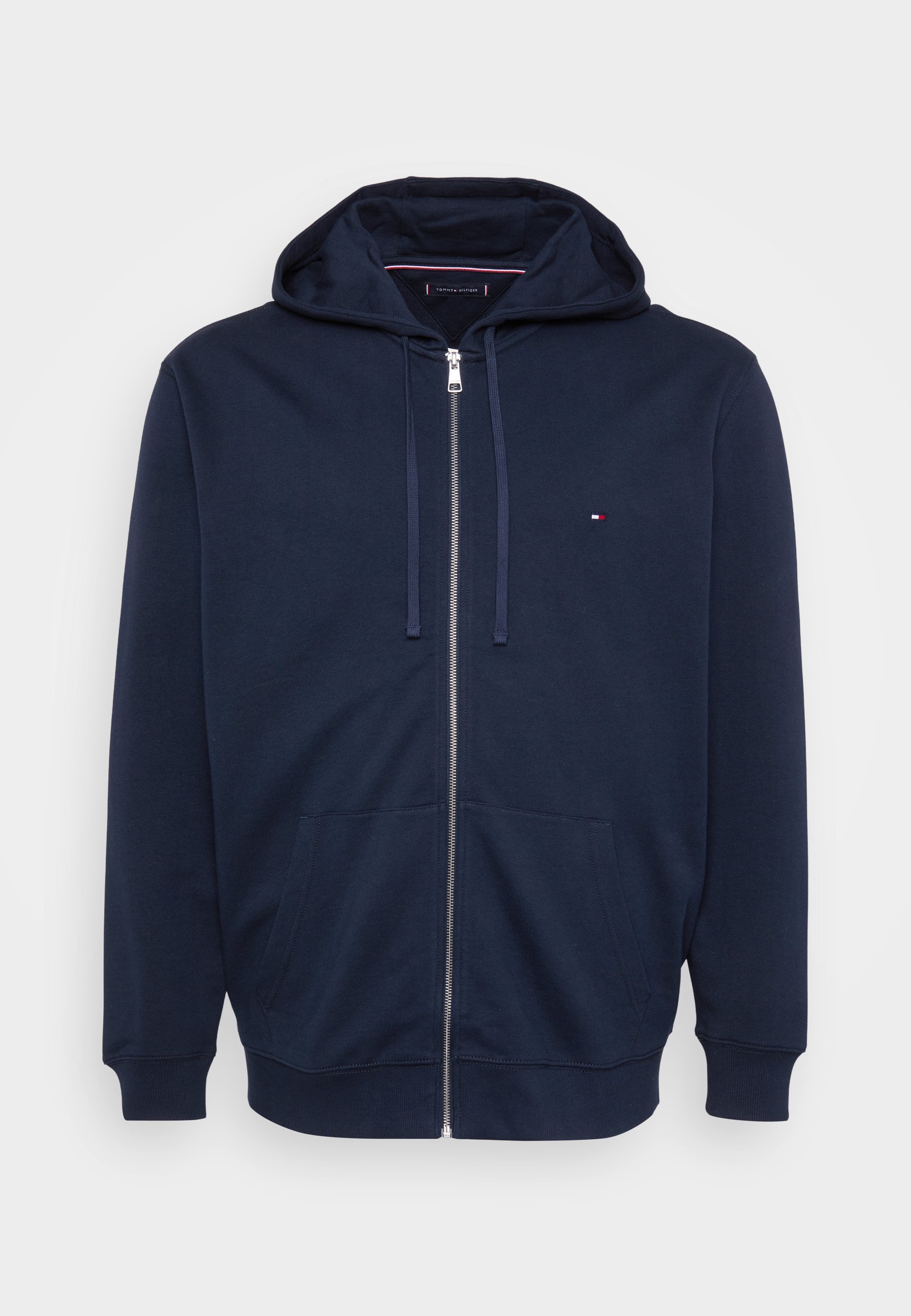 Tommy Hilfiger ESSENTIAL ZIP THROUGH - Mikina na zip - black