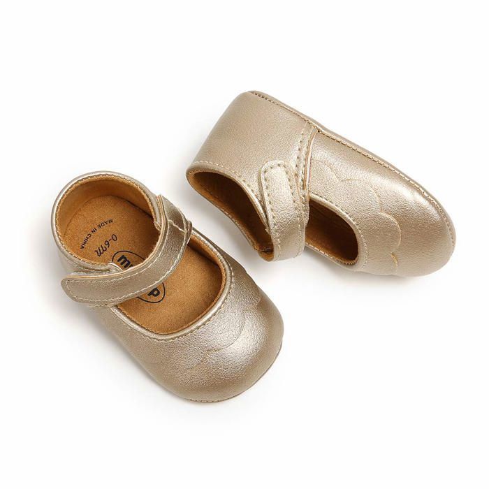 Chaussures Bébé Fille - MASOCIO - Chausson Souple - Antidérapantes - 0-18 Mois - Confortables