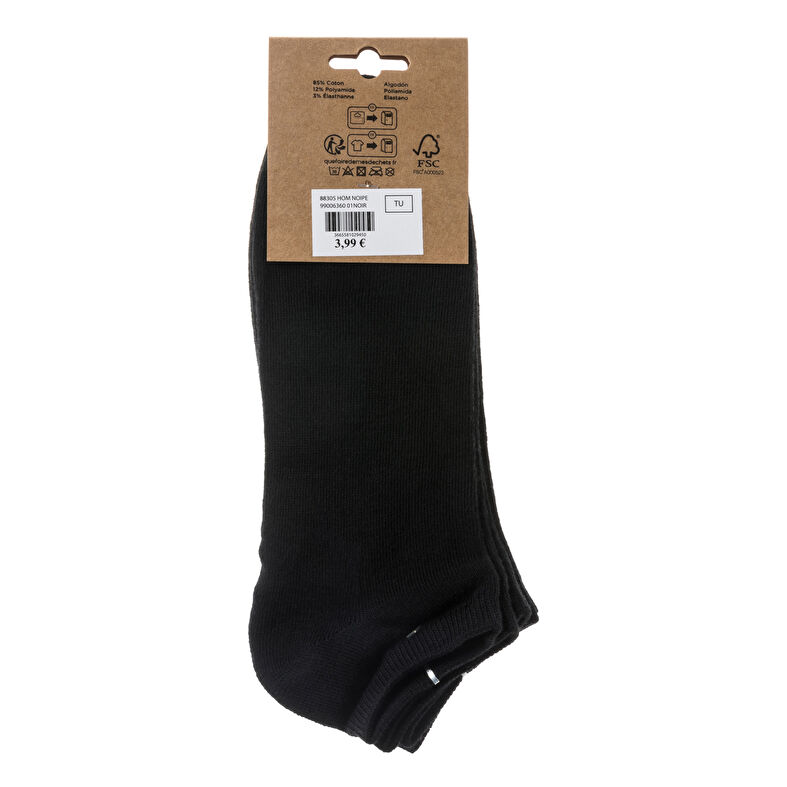 Schwarze Socken und Strumpfhosen für Herren