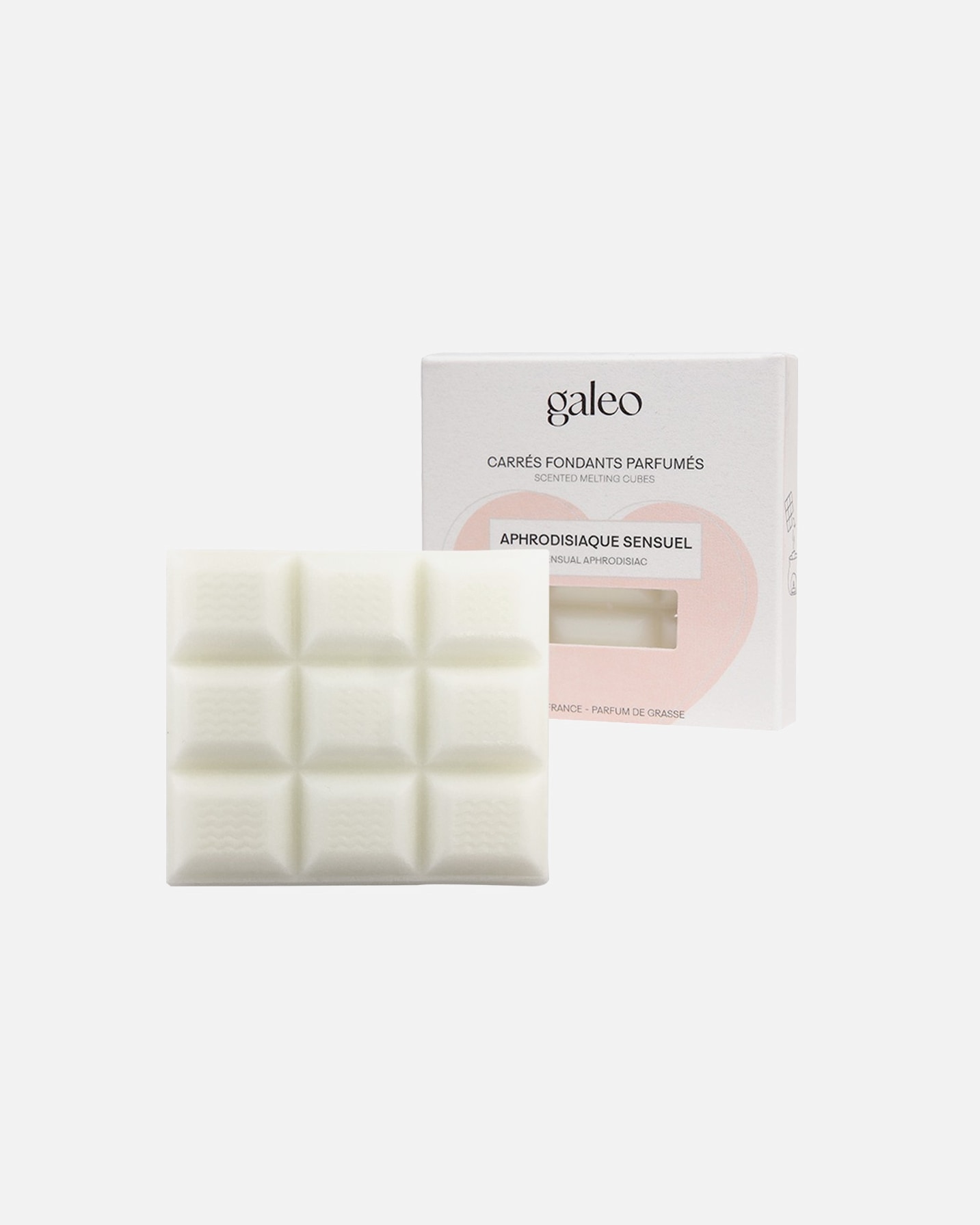 Galeo Carrés fondants parfumés aphrodisiaque sensuel