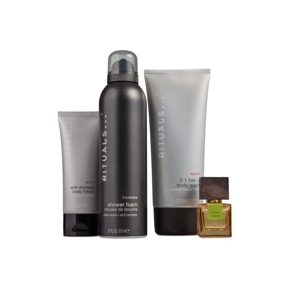 Homme Men's Bath & Body Gift Set Medium - Homme & Sport Collection - Cofanetto Corpo
