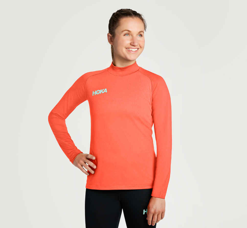 HOKA Merino tussenlaag Camelia